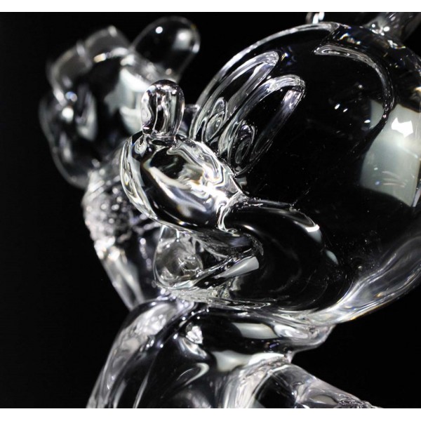 Mickey Mouse Large Glass Figure, by Arribas Glass Collection Mickey Mouse Large Glass Figure, by Arribas Glass Collection